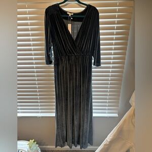 Baltic Born Sofia Velvet Maxi Dress NWT